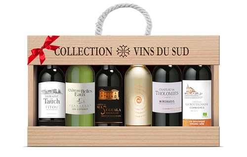 La Grande Vinothèque - Wein Geschenk Collection Südfrankreich - Wein Set Rotwein und Weißwein aus Südfrankreich (6 x 0.375 l) von La Grande Vinothèque