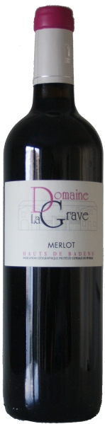 La Grave- Domaine La Grave Merlot Vin de Pays de Hauts Badens Domainenabfüllung Jg. 2019 La Grave- Domaine La Grave Merlot Vin de Pays de Hauts Badens Domainenabfüllung Jg. 2019