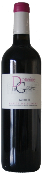 La Grave- Domaine La Grave Merlot Vin de Pays de Hauts Badens Domainenabfüllung Jg. 2019 von La Grave-
