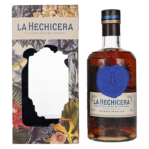 La Hechicera Ron Extra Añejo de Colombia RESERVA FAMILIAR 40% Vol. 0,7l in Geschenkbox La Hechicera Ron Extra Añejo de Colombia RESERVA FAMILIAR 40% Vol. 0,7l in Geschenkbox von La Hechicera