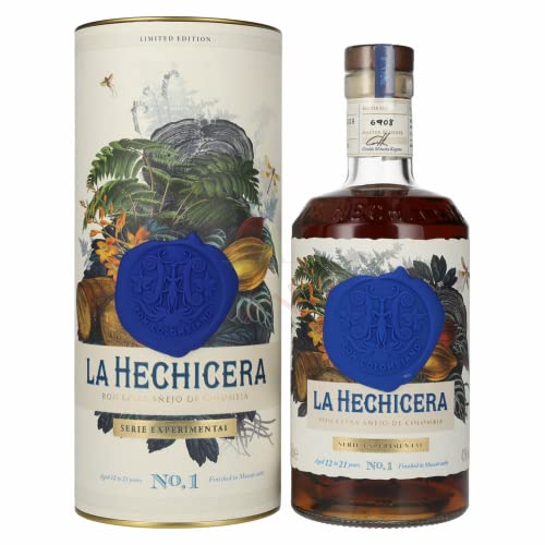 La Hechicera Ron Extra Añejo de Colombia SERIE EXPERIMENTAL No. 1 43,00% 0,70 Liter von La Hechicera