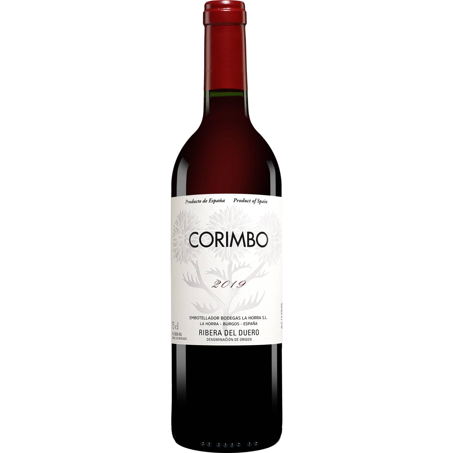 Roda »Corimbo« 2019  0.75L 14% Vol. Rotwein Trocken aus Spanien von La Horra