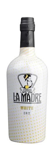 Vermouth LA MADRE White Dry - 0,75 l - 17% Vol. Alc. - In der Nase feine Zitrusnoten und Orangenschale, dann Früchte und im Geschmack feine Noten von Vermutkraut, Lavendel und Rosmarin. von La Madre