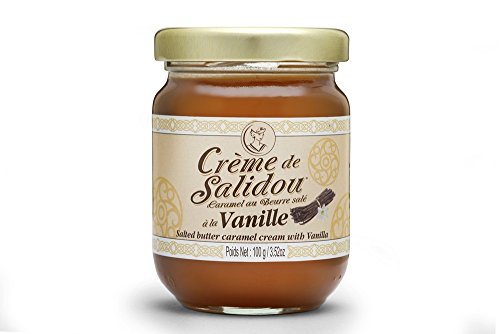 Crème de Salidou à la Vanille, Caramel au beurre salé, Karamellcreme mit gesalzener Butter und Vanille aus Frankreich, 100g Crème de Salidou à la Vanille, Caramel au beurre salé, Karamellcreme mit gesalzener Butter und Vanille aus Frankreich, 100g von La Maison d'Armorine