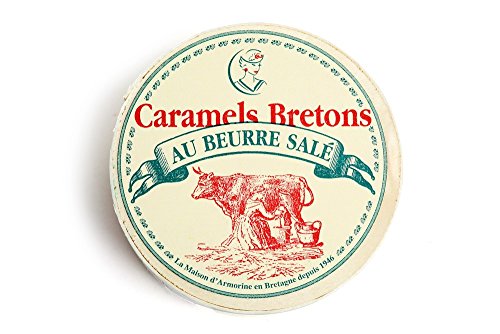 La Maison d'Armorine Caramels au beurre salé / Karamellbonbons mit gesalzener Butter 50 gr. von La Maison d'Armorine