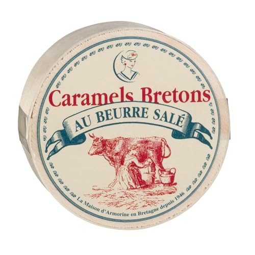 La Maison d'Armorine Caramels au beurre salé/Karamellbonbons mit gesalzener Butter 50 gr von SALIDOU