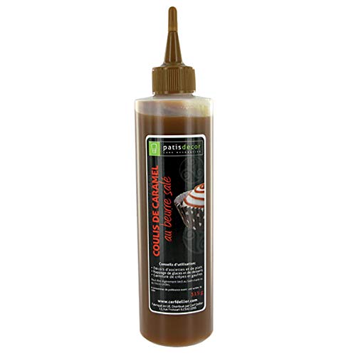 Maison armorine Salted Caramel Sauce mit Guerande Salt (Coulis salidou), 315 g von Patisdecor