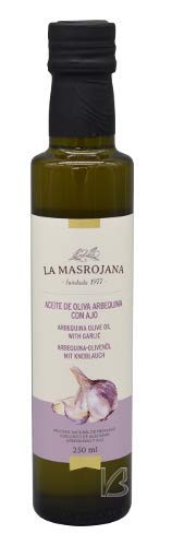 La Masrojana - Arbequina-Olivenöl mit Knoblauch - 250 ml von La Masrojana