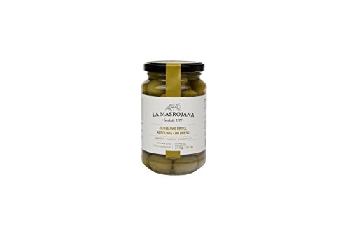 La Masrojana Manzanilla-Oliven mit Stein, 220g von La Masrojana
