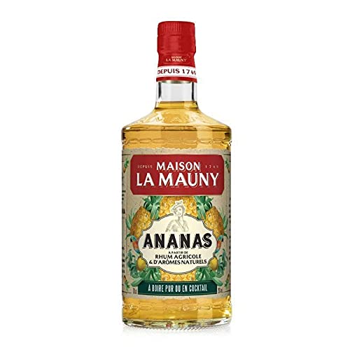 LANDWIRTSCHAFTLICHE RHUM-ANANAS 70 CL von La Mauny