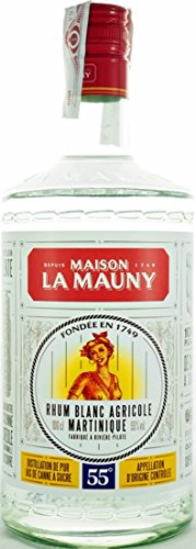 La Mauny 55% Rhum Agricole blanc Martinique 1,0 Liter von La Mauny