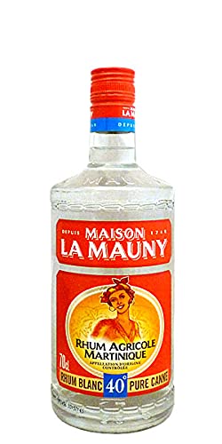 La Mauny Rhum Agricole Blanc 40° 1,0 Liter von La Mauny