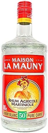 La Mauny Rhum Agricole Blanc 50° 1,0 Liter von La Mauny