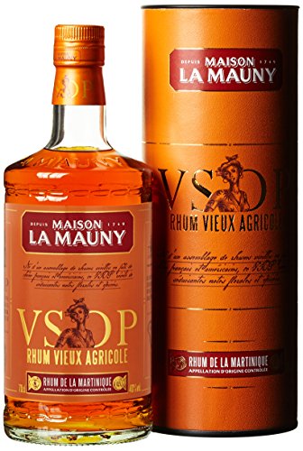 La Mauny Vieux Vsop Rhum mit Geschenkverpackung (1 x 0.7 l) von La Mauny