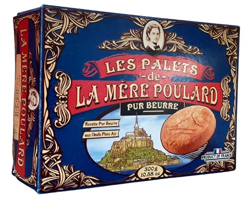 Les Palets De La Mère Poulard Pur Beurre 300g von LA MERE POULARD