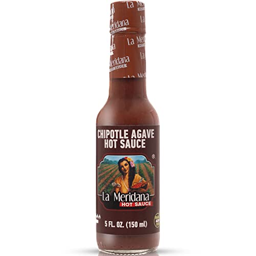 La Meridana Chipotle Agave Habanero Hot Sauce | Sweet and Smoky Twist, Authentischer Yucatecan Geschmack, Natürlich, Glutenfrei und Vegan – Perfekt mit Tacos, Burgern, Limonade und mehr, Milde Hitze La Meridana Chipotle Agave Habanero Hot Sauce | Sweet and Smoky Twist, Authentischer Yucatecan Geschmack, Natürlich, Glutenfrei und Vegan – Perfekt mit Tacos, Burgern, Limonade und mehr, Milde Hitze von La Meridana