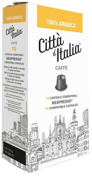 Citta d' Italia 100% Arabica Kapseln Citta d' Italia 100% Arabica Kapseln von La Messicana