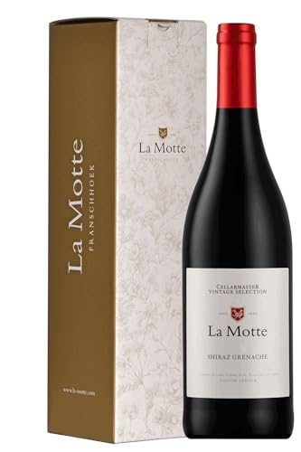 La Motte Cellarmaster Vintage Selection Shiraz Grenache 2020 in Geschenkverpackung | Rotwein aus Südafrika in Geschenkverpackung (0.75l) | Trocken | Geschenkidee von La Motte