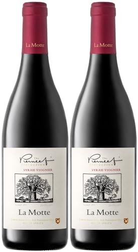 La Motte Pierneef Syrah-Viognier 2018 2er Paket | Rotwein aus Südafrika (2 x 0.75l) | Trocken | Weine für jeden Geschmack von CAPREO von La Motte