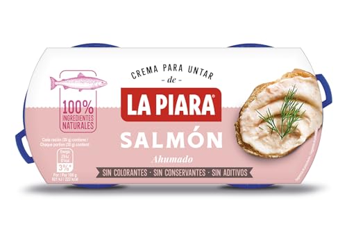 Paté De Salmón Ahumado Sólo Natural La Piara 2*77gr Sin Conservantes Ni Coloran von La Piara