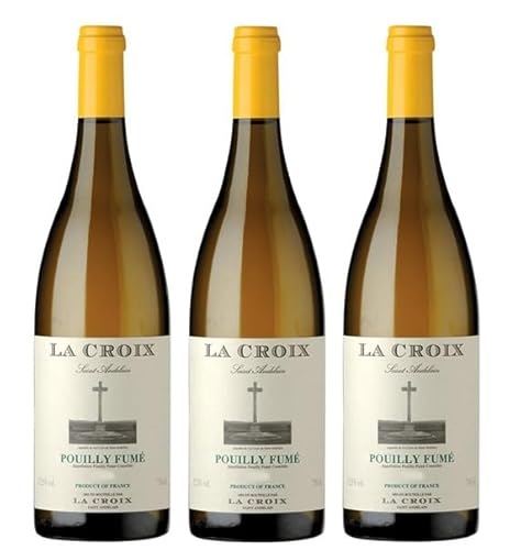 3x 0,75l - 2022er - La Poussie - La Croix Saint Andelin - Pouily-Fumé A.O.P. - Loire - Frankreich - Weißwein trocken 3x 0,75l - 2022er - La Poussie - La Croix Saint Andelin - Pouily-Fumé A.O.P. - Loire - Frankreich - Weißwein trocken von La Poussie