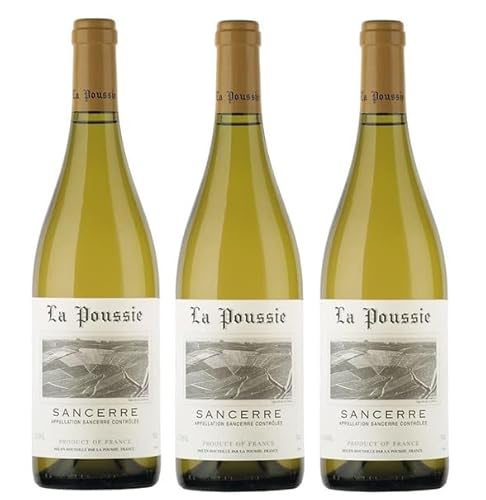 3x 0,75l - 2023er - La Poussie - Sancerre Blanc - Sancerre A.O.P. - Loire - Frankreich - Weißwein trocken 3x 0,75l - 2023er - La Poussie - Sancerre Blanc - Sancerre A.O.P. - Loire - Frankreich - Weißwein trocken von La Poussie