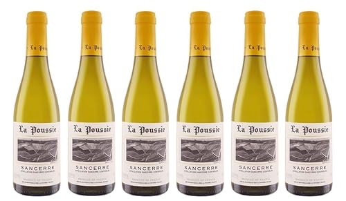 6x 0,375l - 2023er - La Poussie - Sancerre Blanc - HALBE - Sancerre A.O.P. - Loire - Frankreich - Weißwein trocken 6x 0,375l - 2023er - La Poussie - Sancerre Blanc - HALBE - Sancerre A.O.P. - Loire - Frankreich - Weißwein trocken von La Poussie
