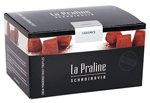La Praline Gothenburg - Schokoladen Pralinen mit Lakritz (200 g) von La Praline