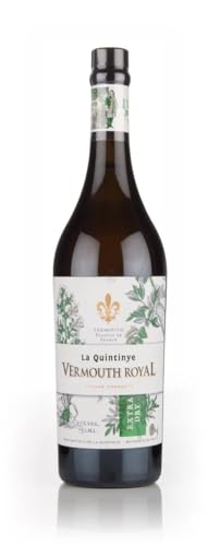 La Quintinye Vermouth Royal Extra Dry | 750 ml | 17 % vol. | französischer Wermut | Blumiger Duft von Anis und gelben Früchten | Geschmack elegant mit würziger Bitterkeit von La Quintinye VERMOUTH ROYAL