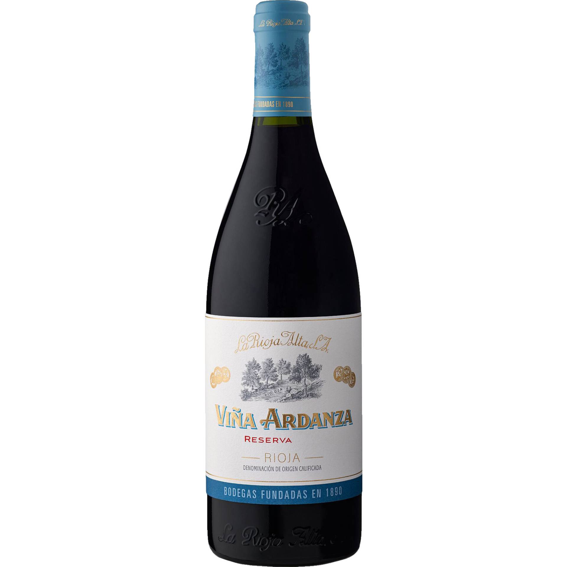 Viña Ardanza Rioja Reserva, Rioja DOCa, Rioja, 2019, Rotwein von La Rioja Alta, S.A. - 01330 Labastida - España