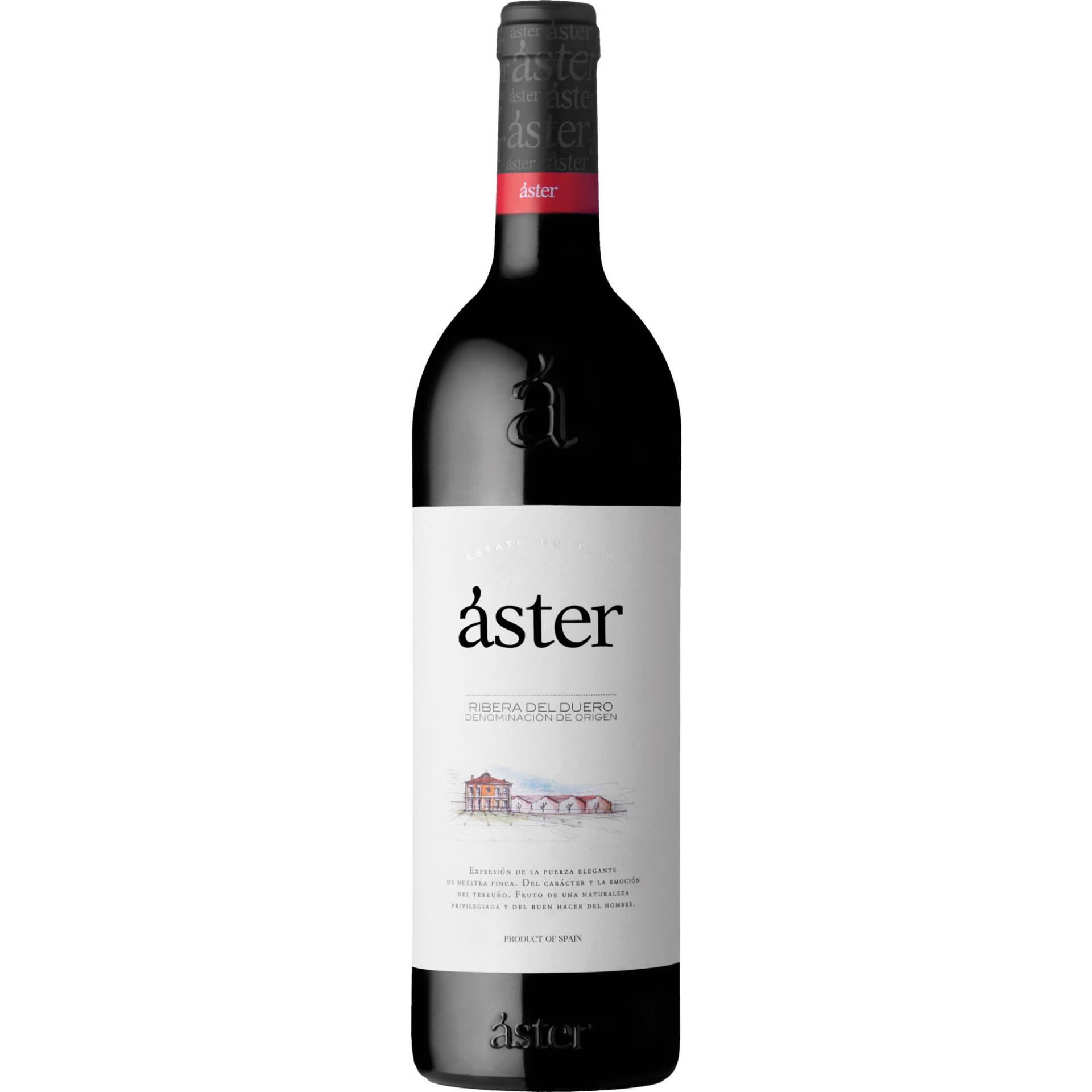 Áster Crianza, Ribera del Duero DO, Kastilien - León, 2019, Rotwein von La Rioja Alta,26200,Haro, La Rioja,Spanien