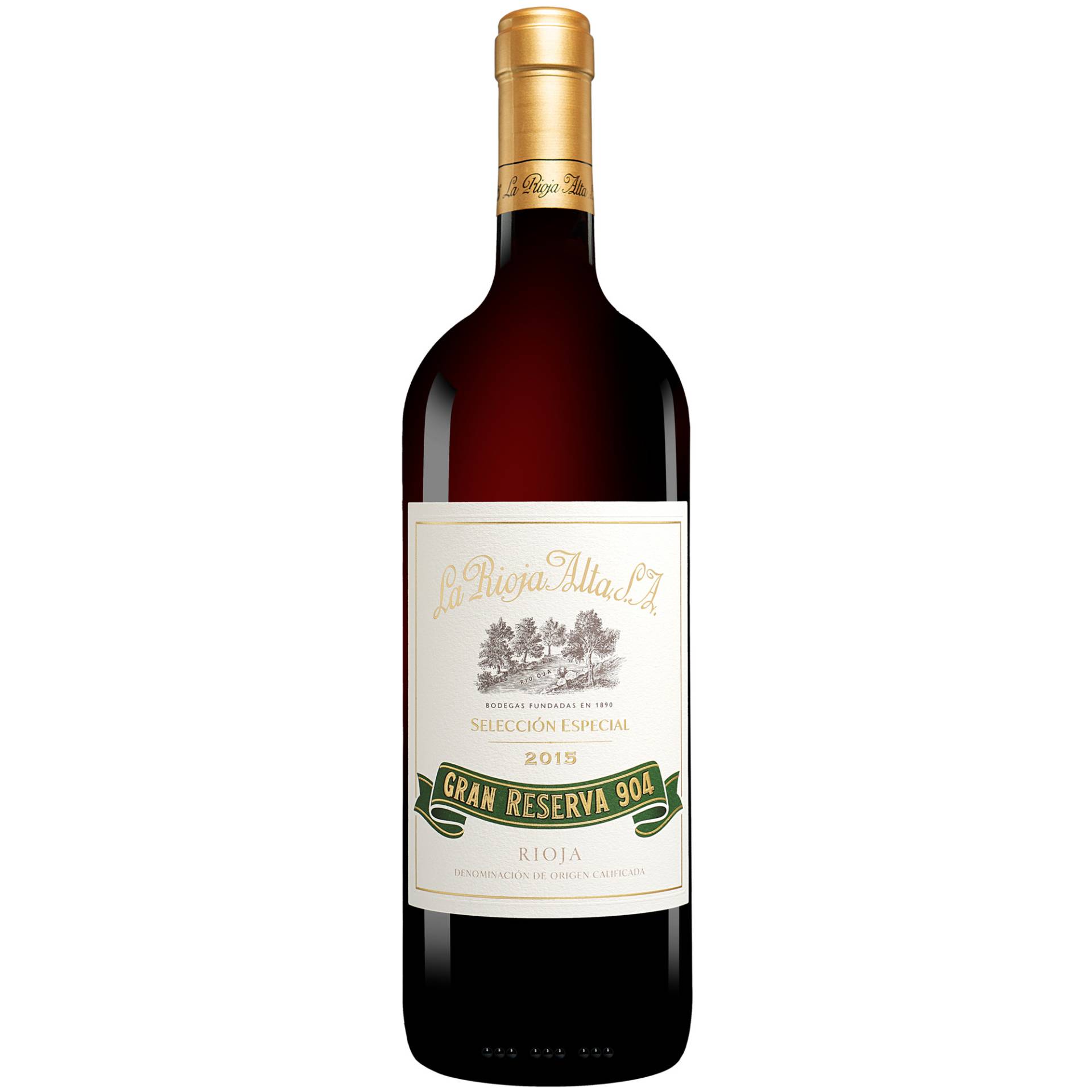 La Rioja Alta »904« - 1,5 L. Magnum Gran Reserva 2015 1.5L 14.5% Vol. Rotwein Trocken aus Spanien La Rioja Alta »904« - 1,5 L. Magnum Gran Reserva 2015 1.5L 14.5% Vol. Rotwein Trocken aus Spanien von La Rioja Alta