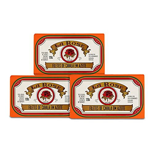 Makrelenfilets in Olivenöl | 3 x 120 | La Rose | Ramirez | Portugal Makrelenfilets in Olivenöl | 3 x 120 | La Rose | Ramirez | Portugal von Ramirez