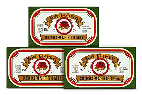 Sardinen in Olivenöl | 3 x 125 g | La Rosa | Ramirez | Portugal Sardinen in Olivenöl | 3 x 125 g | La Rosa | Ramirez | Portugal von Ramirez