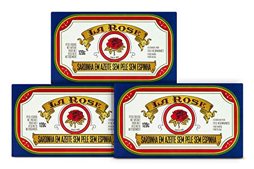 Sardinen ohne Haut und Gräten in Olivenöl | 3 x 120 g | La Rosa | Ramirez | Portugal Sardinen ohne Haut und Gräten in Olivenöl | 3 x 120 g | La Rosa | Ramirez | Portugal von Ramirez