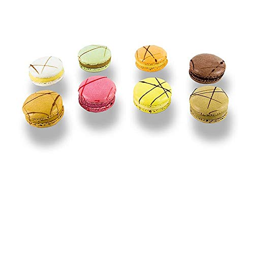 Macarons Mischung, gefüllt, 8 Sorten, Ø40mm, , TK, 1,08 kg, 72 St von La Rose Noire Passion4Food