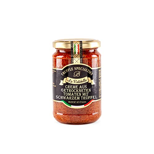 La Rustichella Creme Aus Getrockneten Tomaten Mit Schwarzem Trüffel, 280g La Rustichella Creme Aus Getrockneten Tomaten Mit Schwarzem Trüffel, 280g von La Rustichella