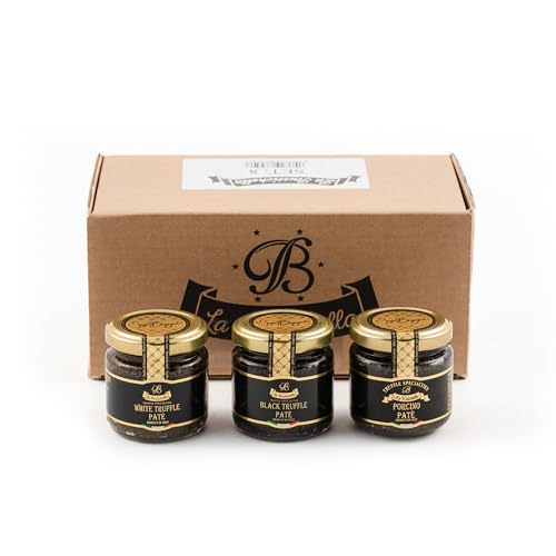 La Rustichella Schwarz, Weiß und Steinpilz Trüffel Paté - Set 270 g La Rustichella Schwarz, Weiß und Steinpilz Trüffel Paté - Set 270 g von La Rustichella