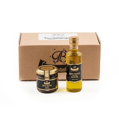La Rustichella Weisse Trüffelpastete und Olivenöl Aromatisiert Mit Weissem Trüffel - Set La Rustichella Weisse Trüffelpastete und Olivenöl Aromatisiert Mit Weissem Trüffel - Set von La Rustichella