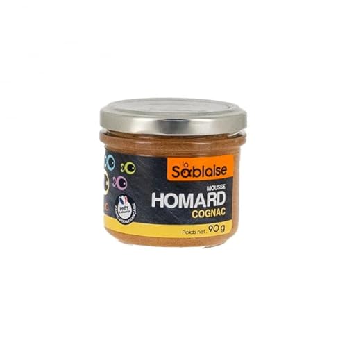 französische Hummermousse, Hummercreme mit Cognac aus der Bretagne, 90g französische Hummermousse, Hummercreme mit Cognac aus der Bretagne, 90g von La Sablaise
