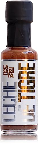 Tiger's Milk 125 ml | Die erste würzige Sauce mit "Leche de Tigre" | Die Essenz von Ceviche | 100% natürlich | Keine Zusatzstoffe oder Konservierungsstoffe | Glutenfreie | Geeignet für Veganer Tiger's Milk 125 ml | Die erste würzige Sauce mit "Leche de Tigre" | Die Essenz von Ceviche | 100% natürlich | Keine Zusatzstoffe oder Konservierungsstoffe | Glutenfreie | Geeignet für Veganer von La Sarita