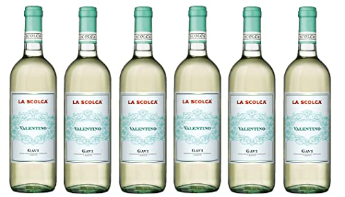 6x 0,75l - La Scolca - Valentino - Gavi D.O.C.G. - Piemonte - Italien - Weißwein trocken von La Scolca