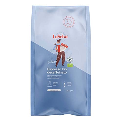 La Selva Libero-Espresso, Gemahlen Koffeinfrei, 250g von La Selva