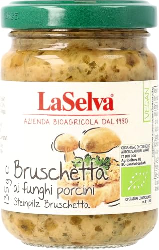Steinpilz Bruschetta - Zubereitung aus Steinpilzen 2 x 135 gr Steinpilz Bruschetta - Zubereitung aus Steinpilzen 2 x 135 gr von LaSelva