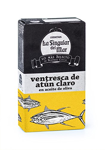 Ventresca - Bauchfleisch vom Yellowfin Thunfisch, Spanien, 115g Ventresca - Bauchfleisch vom Yellowfin Thunfisch, Spanien, 115g von La Singular del Mar