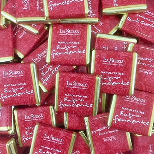 Napolitains La Suissa Extra Schmelzschokoladen 52% - Glutenfreie Schokolade 1 kg Napolitains La Suissa Extra Schmelzschokoladen 52% - Glutenfreie Schokolade 1 kg von La Suissa