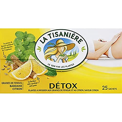 La Tisanière French Tisane Tee Detox - 25 sachets, 37,5g La Tisanière French Tisane Tee Detox - 25 sachets, 37,5g von La tisanière