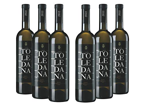 La Toledana Gavi del Comune di Gavi DOCG Weißwein Flaschen Cortese trocken - Italien wein Cortese trocken (6 x 0.75 l) von La Toledana