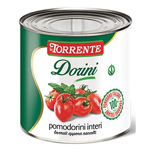 Ganze Dorini kleine Tomaten 3Kg - La Torrente - 6 Stück Karton von La Torrente