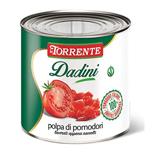 Gehackte Tomaten 3kg DADINI - La Torrente - 6 Stück Karton von La Torrente